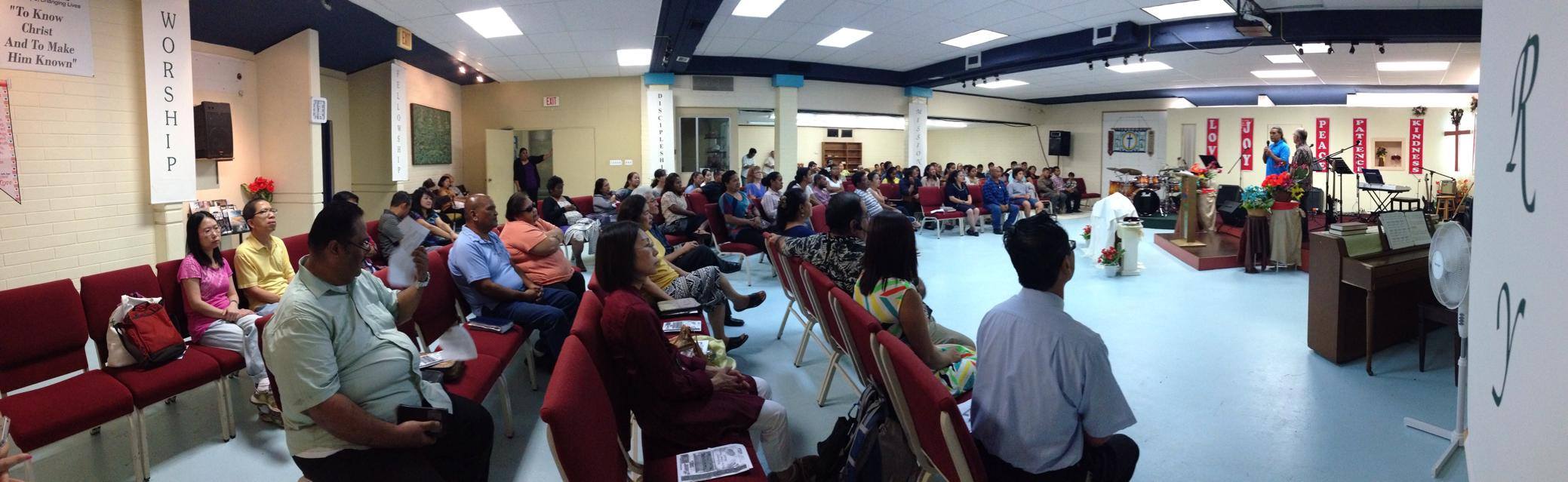 Community gathering moment